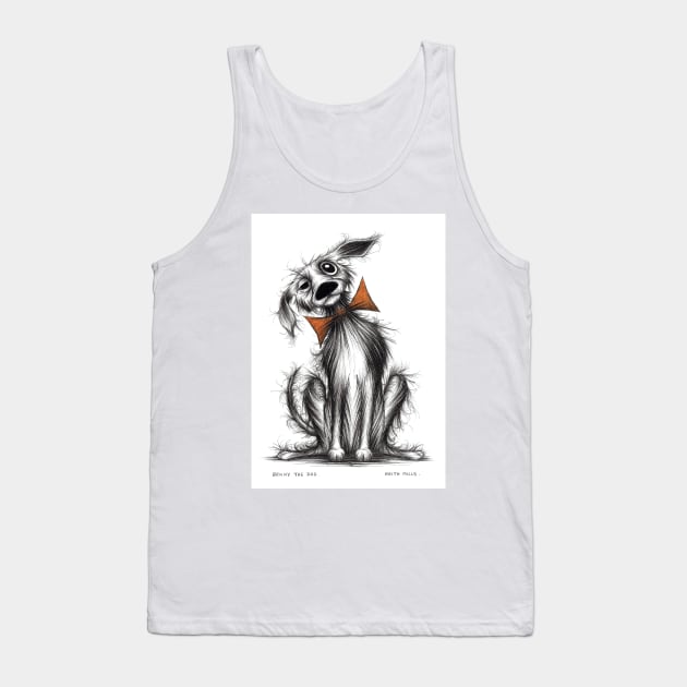 Benny the dog Tank Top by Keith Mills